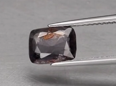 1.85ct 8.4x6.4mm Cushion Natural Purple Spinel, Myanmar