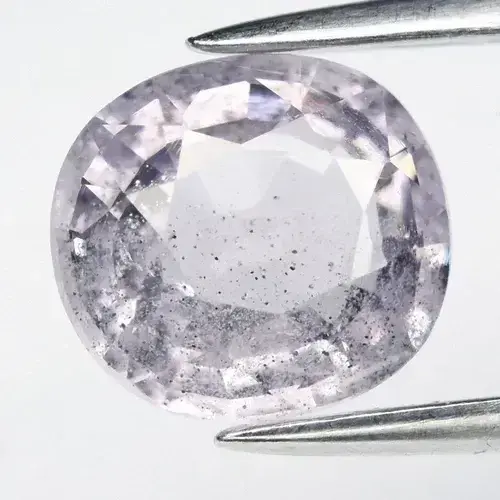 1.20ct 6.7x6mm Cushion Natural Purple Spinel - Tanzania Gem