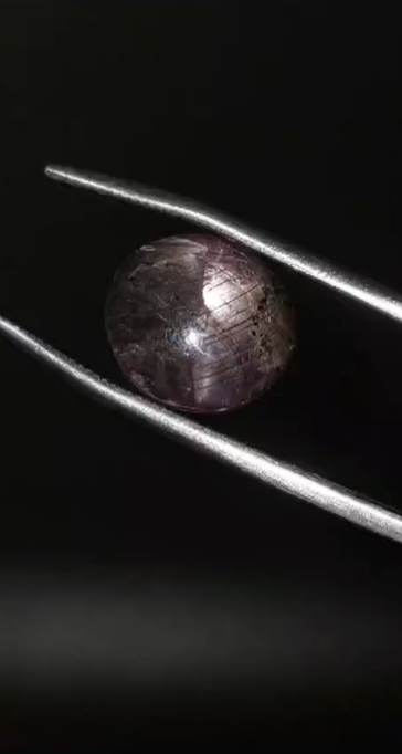 14.25ct 13.1x11.8mm Natural Oval Star Sapphire