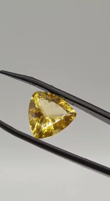 6.50ct 13.2mm Trillion Natural Citrine
