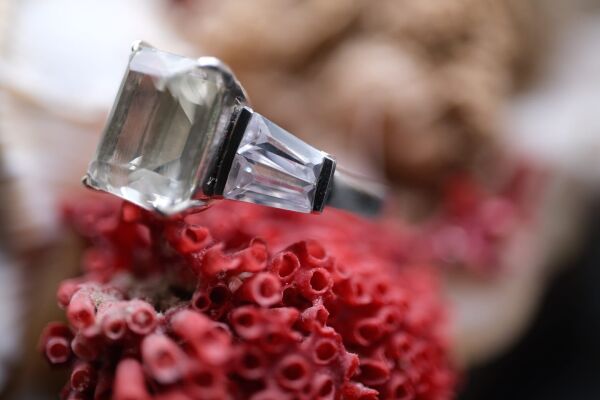 3.83ct Natural Yeşil Ametist Taşlı Alaşımlı Kararmaz  Gümüş Yüzük No: 12