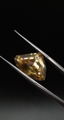 11.00ct 18.4x13.3mm Fancy Natural Citrine
