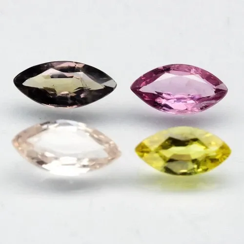 2.89ct 4pcs Lot Marquise Multi Color Sapphire - Madagascar Gems