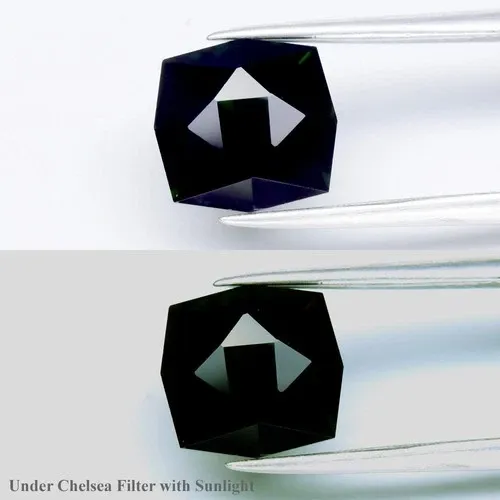 3.25ct VS Fancy Natural Deep Green Chrome Tourmaline - Unheated, Tanzania Gem