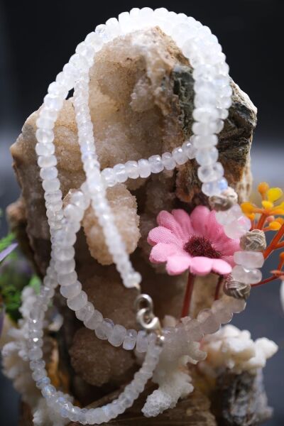 18.45gr. 925 Ayar Gümüş Aytaşı Dizi Kolye