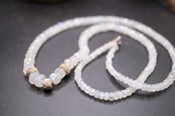 18.45gr. 925 Ayar Gümüş Aytaşı Dizi Kolye